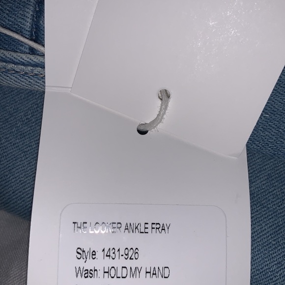 NWT MOTHER JEANS THE LOOKER ANKLE FRAY - Picture 8 of 11